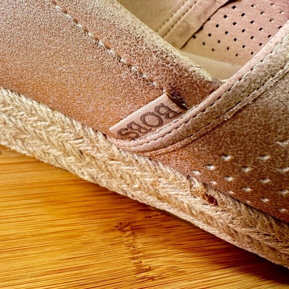 Bobs by Skechers Memory Foam Flats Slip On Shoes - Picture 8 of 13